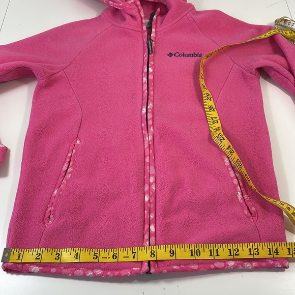 COLUMBIA fleece jacket, girls, Size M, pink - Picture 9 of 10